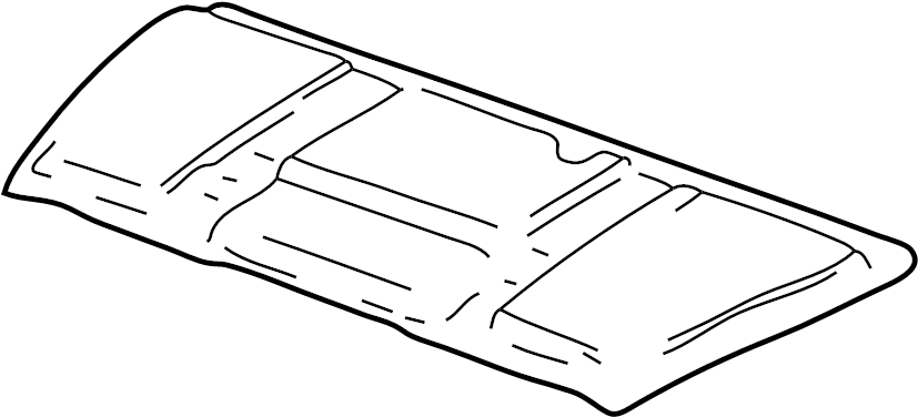View 15800593 Hood Insulation Pad Full-Sized Product Image