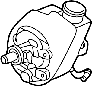View 15909826 Pump, Power Steering.  Full-Sized Product Image