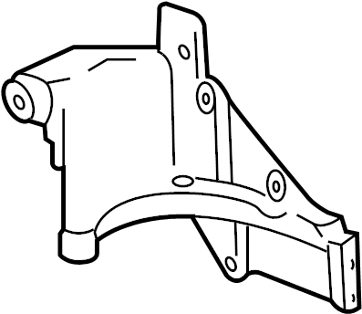 View 19117208 Power Steering Pump Bracket Full-Sized Product Image
