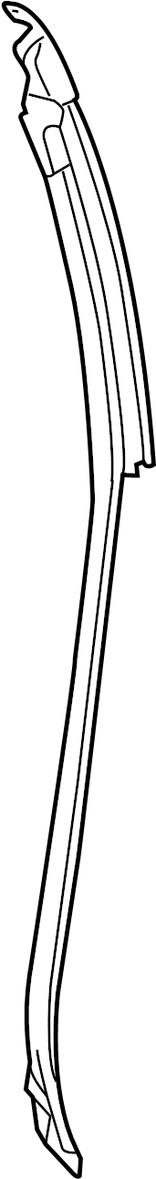 View 15298667 Door Seal (Front, Rear, Lower) Full-Sized Product Image