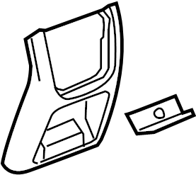View 15217103 Panel. Trim. (Rear, Lower) Full-Sized Product Image