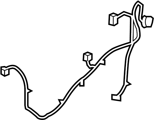 View 20760881 Door Wiring Harness Full-Sized Product Image