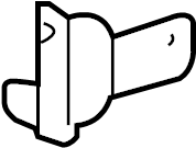 View 21999305 Bumper Cover Bracket (Lower) Full-Sized Product Image