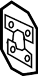 View 23258727 Reinforcement. Rail. (Lower) Full-Sized Product Image