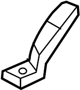 View 23444267 Mount. Brace. Transmission.  Full-Sized Product Image