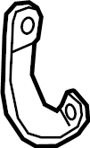 View 12653446 Brace. Bracket. Catalytic. Converter. (Upper, Lower) Full-Sized Product Image