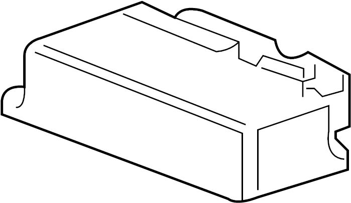 View 65779474762 Control unit airbag Full-Sized Product Image