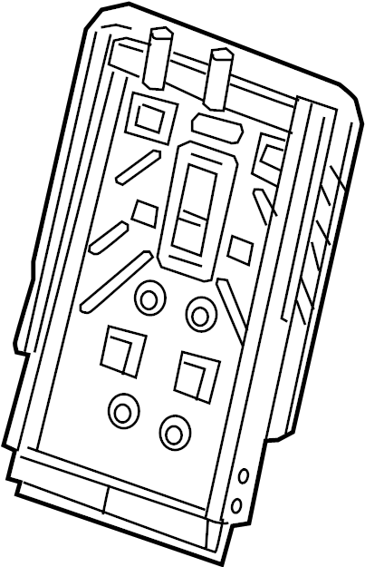 View 84740894 Seat Back Frame Full-Sized Product Image