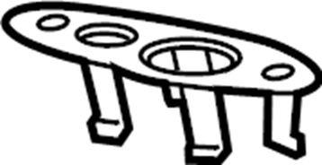 View 55504529 Gasket. Oil. Pipe.  Full-Sized Product Image