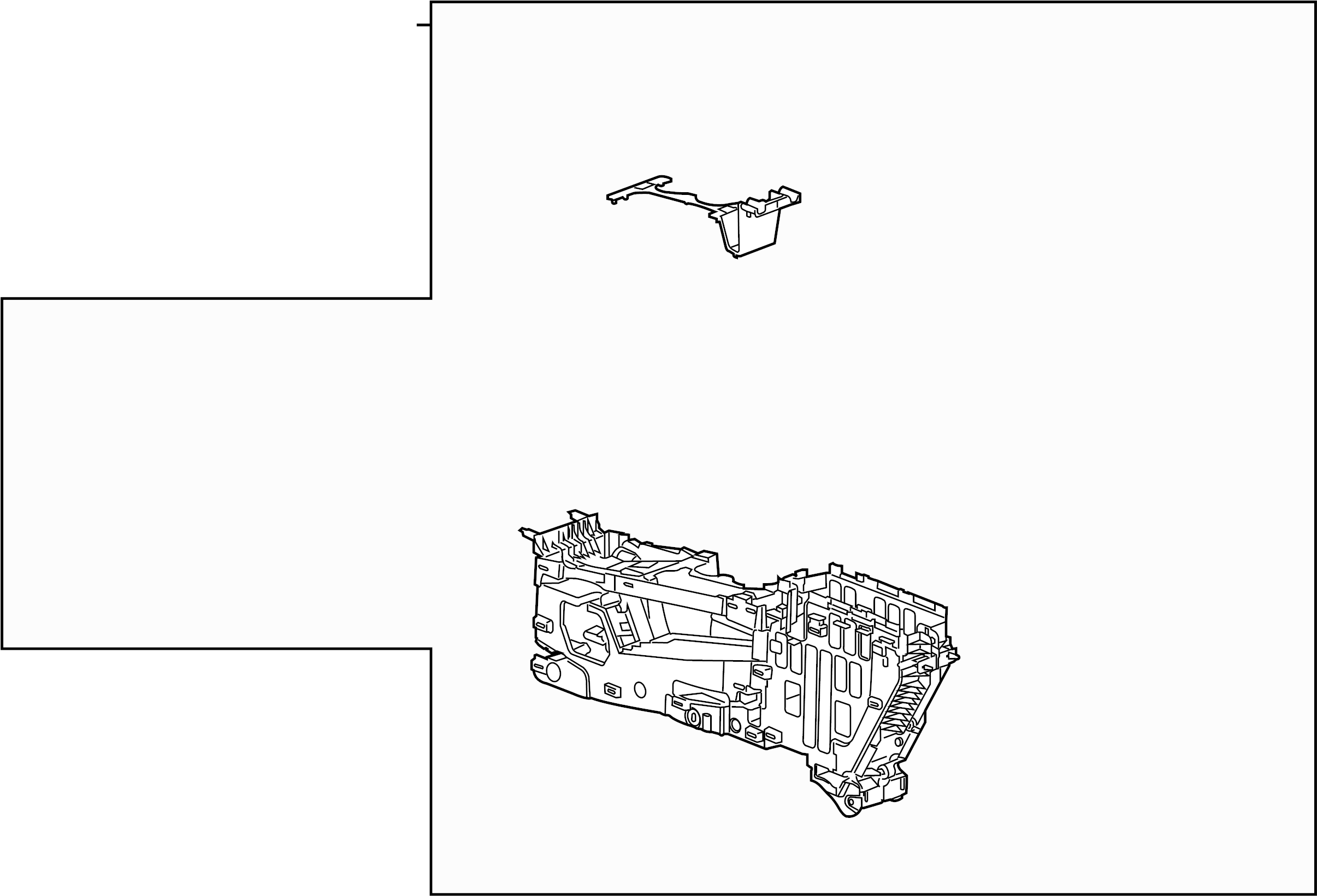 View 22783451 Center Console (Front, Rear, Lower) Full-Sized Product Image