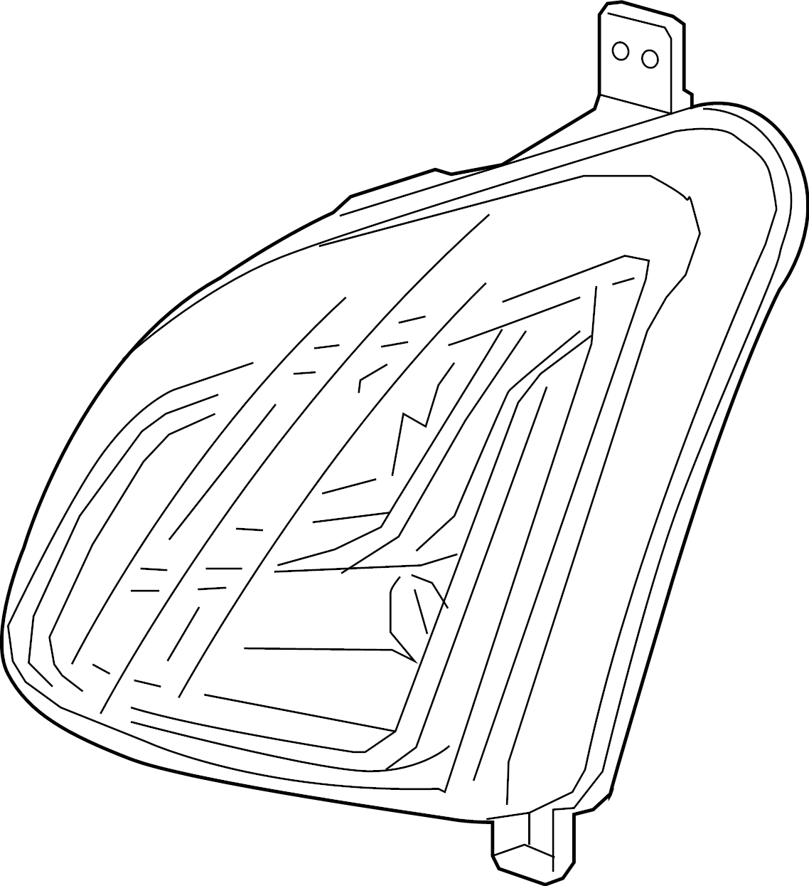 Chevrolet Equinox Turn Signal Light Assembly. 201821, W/O FOG