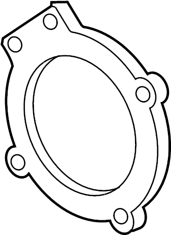 View 24576956 Gasket. Water. Pump. Engine. Backing Plate.  Full-Sized Product Image