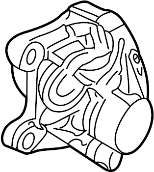 View 22672425 Disc Brake Caliper (Rear) Full-Sized Product Image