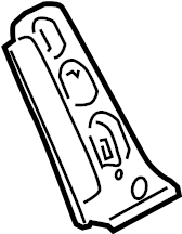 View 15948753 Body B-Pillar Extension (Front, Upper) Full-Sized Product Image
