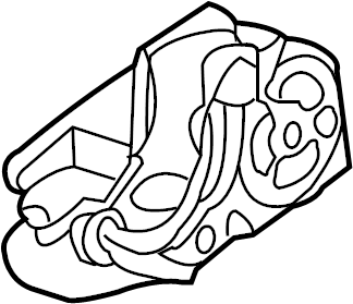 View 12585312 Power Steering Pump Bracket Full-Sized Product Image