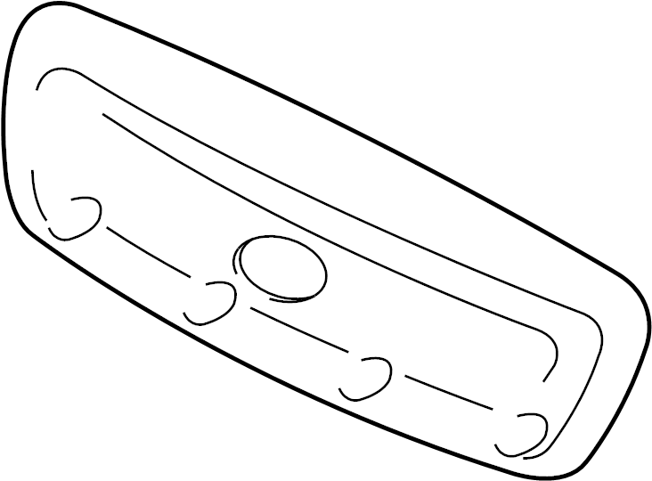 View 6W7Z8200BA Grille (Lower) Full-Sized Product Image