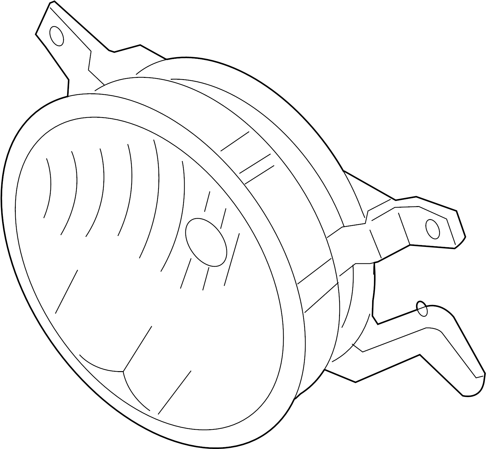 View 9R3Z15200A Fog Light (Front) Full-Sized Product Image