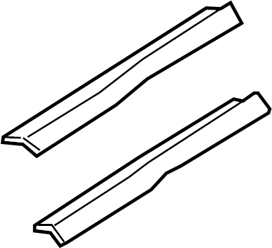 View 5R3Z6313208BAC Liftgate Trim Scuff Plate Full-Sized Product Image