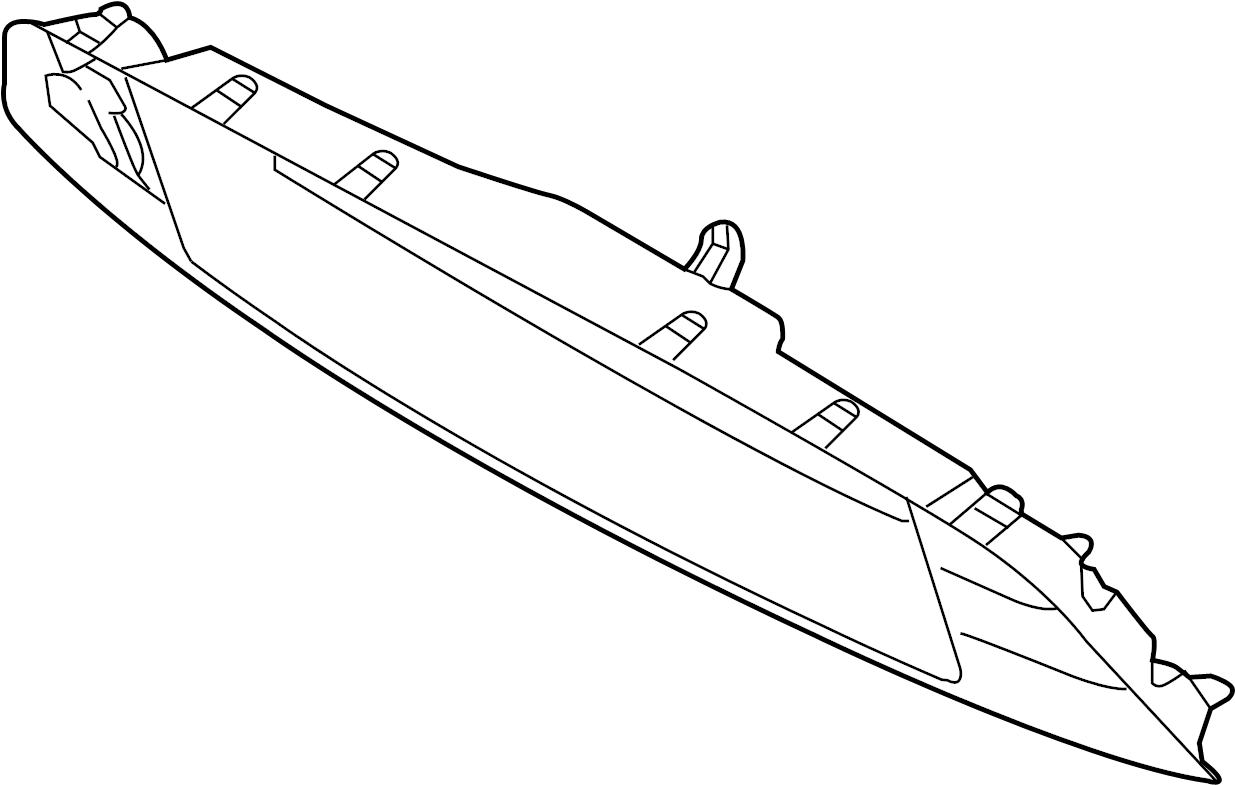 View DR3Z8200AA Grille (Upper) Full-Sized Product Image