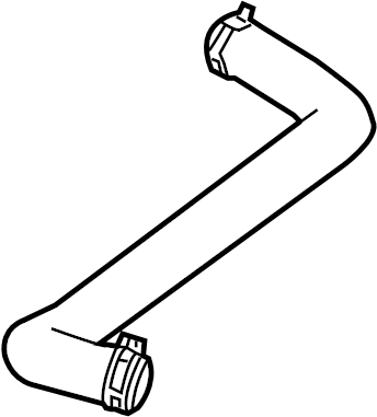 View 7R3Z8260BA Radiator Coolant Hose (Upper, Lower) Full-Sized Product Image
