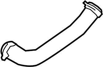 View BR3Z8286BA Radiator Coolant Hose (Lower) Full-Sized Product Image
