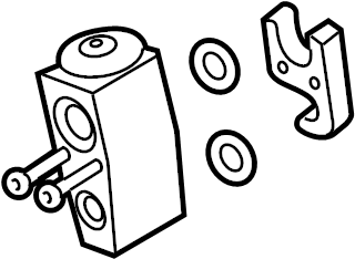 View DR3Z19849A A/C Expansion Valve Full-Sized Product Image