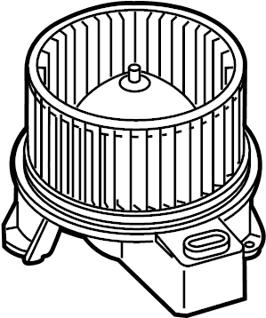 View AR3Z19805B Motor. Blower. HVAC. Fan and Assembly.  Full-Sized Product Image