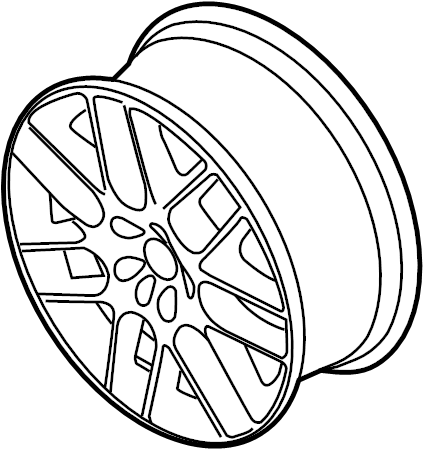View CR3Z1007A Wheel Full-Sized Product Image