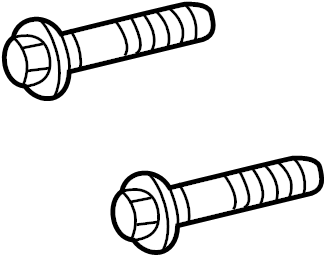 View W714652S439 Suspension Strut Bolt Full-Sized Product Image