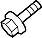 View W715227S439 Suspension Stabilizer Bar Bracket Bolt (Front, Lower) Full-Sized Product Image