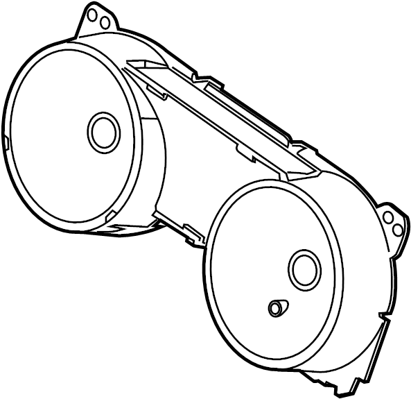 View DR3Z10890B Instrument Panel Lens Full-Sized Product Image