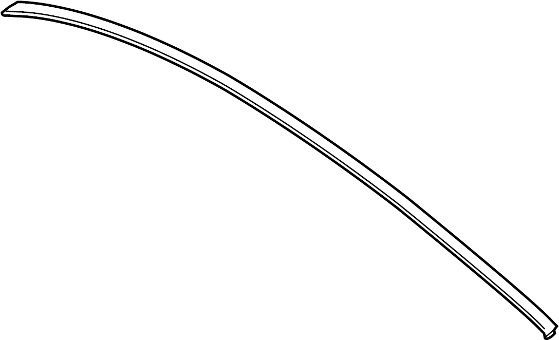 View 5R3Z6351729AAA Roof Molding (Upper) Full-Sized Product Image