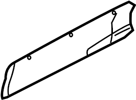 View 4R3Z7654602BAA Quarter Panel Extension Full-Sized Product Image