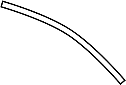 View AR3Z76423A20AA Convertible Top Seal (Rear) Full-Sized Product Image