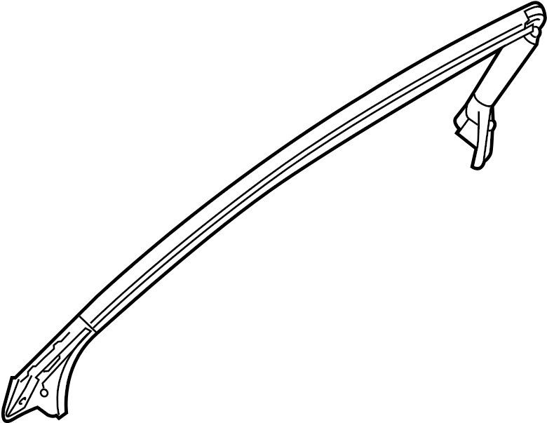 View AR3Z6320708A Door Seal (Upper) Full-Sized Product Image