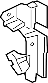 View JR3Z8311B Radiator Support Air Deflector (Front, Lower) Full-Sized Product Image