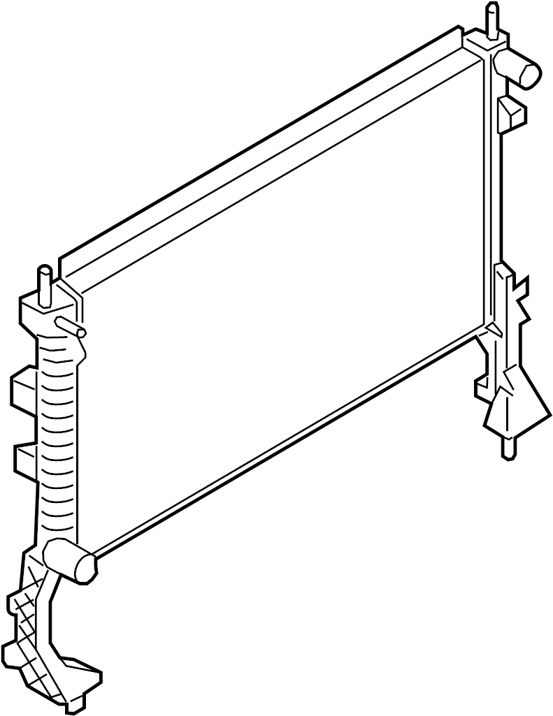 View FR3Z8005J Radiator Full-Sized Product Image