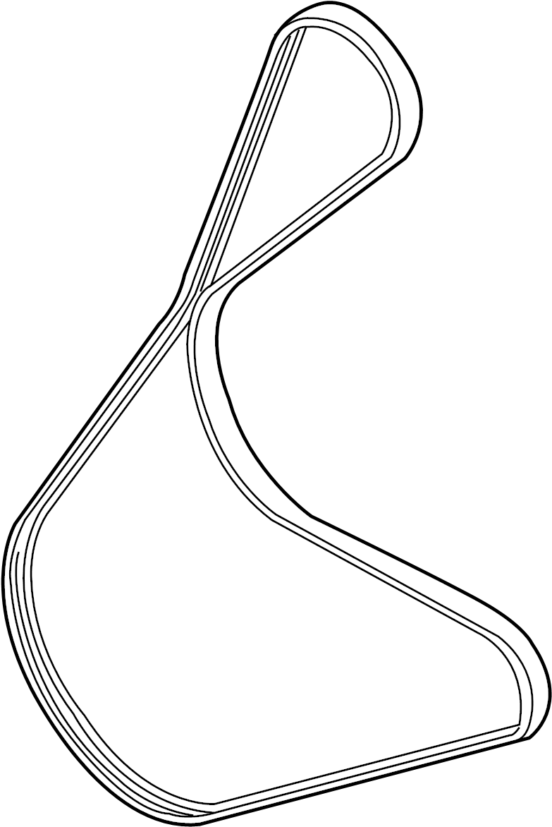 View FR3Z8620C Accessory Drive Belt Full-Sized Product Image
