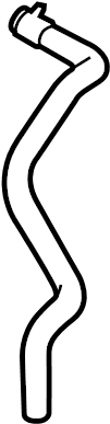 View FR3Z8276B Engine Coolant Overflow Hose (Lower) Full-Sized Product Image