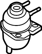 View KR3Z8A080B Engine Coolant Reservoir Full-Sized Product Image