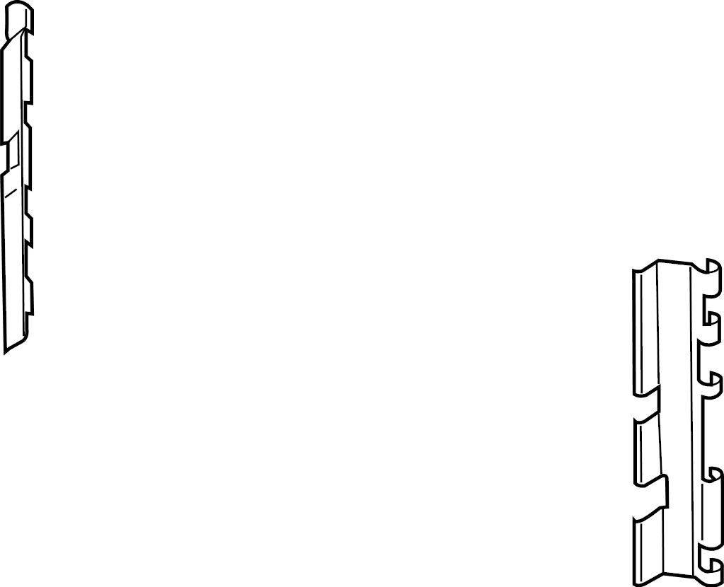 View FR3Z19E572B A/C Condenser Seal Full-Sized Product Image