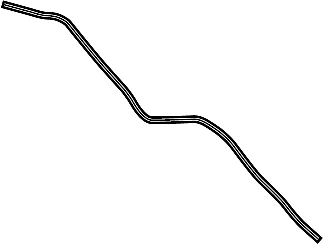 View FR3Z16740A Hood Seal (Rear) Full-Sized Product Image