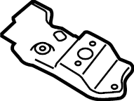 View FR3Z8182B Fender Brace (Front, Lower) Full-Sized Product Image