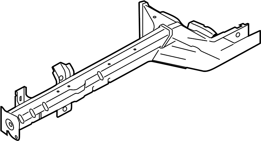 View PR3Z6310463A Frame Side Member (Front, Rear, Lower) Full-Sized Product Image