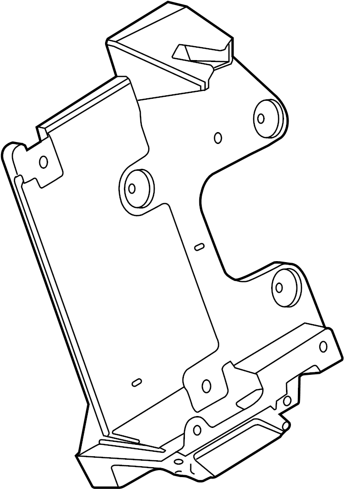 View FR3Z12A659B Engine Control Module (ECM) Bracket Full-Sized Product Image