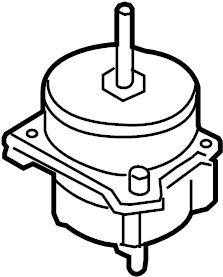 View FR3Z6038G Engine Mount (Front, Rear) Full-Sized Product Image