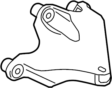 View BR3Z6031A Engine Mount Bracket (Front, Lower) Full-Sized Product Image