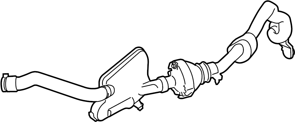 View FR3Z9P437E Engine Air Intake Resonator Full-Sized Product Image