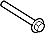View W715936S437 Bolt. Mount. Transmission.  Full-Sized Product Image