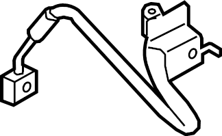 View FR3Z2078J Brake Hydraulic Hose Full-Sized Product Image